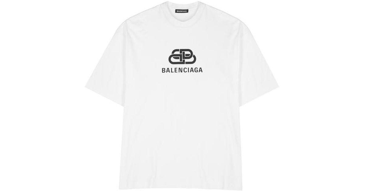 balenciaga tee white