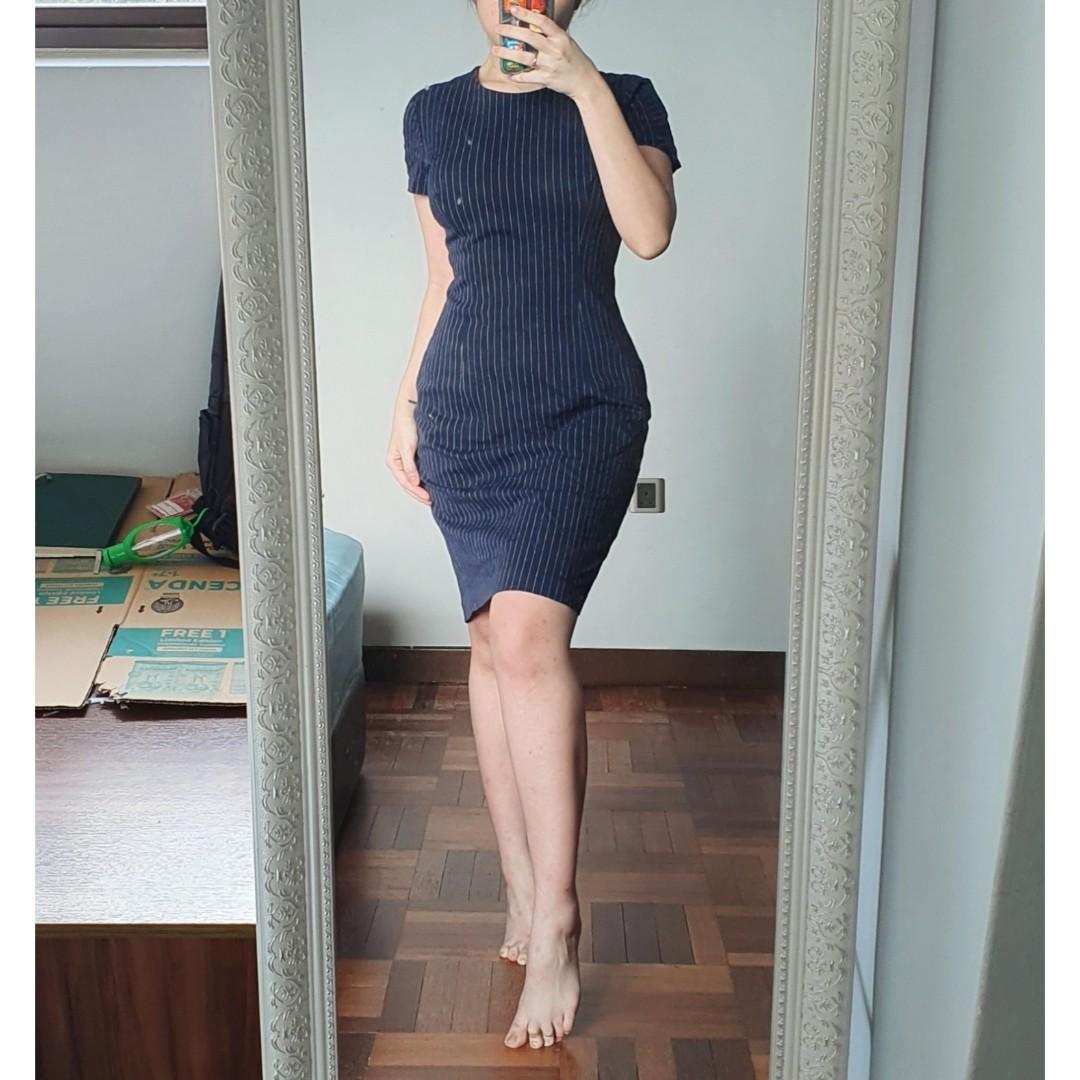 Banana republic navy dress hotsell