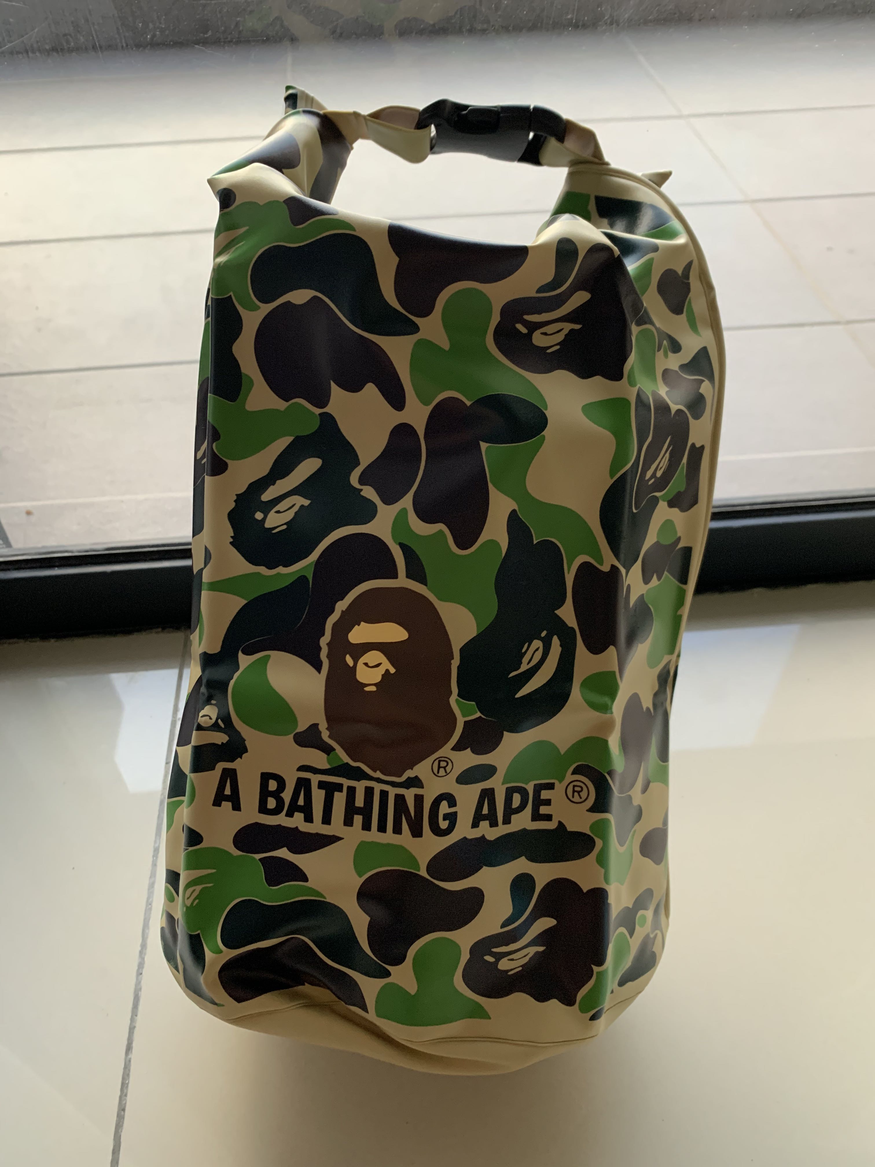 Bape A Bathing APE ABC CAMO Dry Bag Men s Fashion Bags Belt