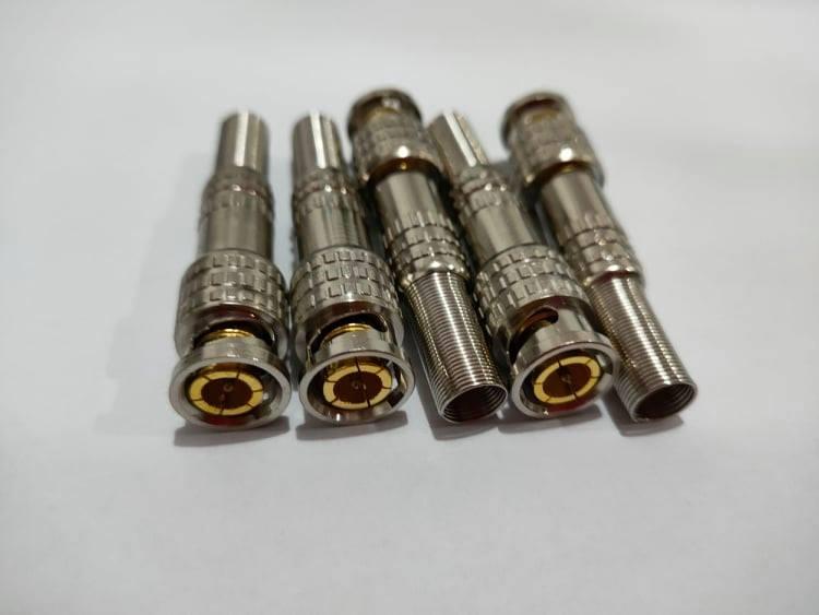 BNC CONNECTOR CCTV RG6 SCREW TYPE, Computers & Tech, Parts