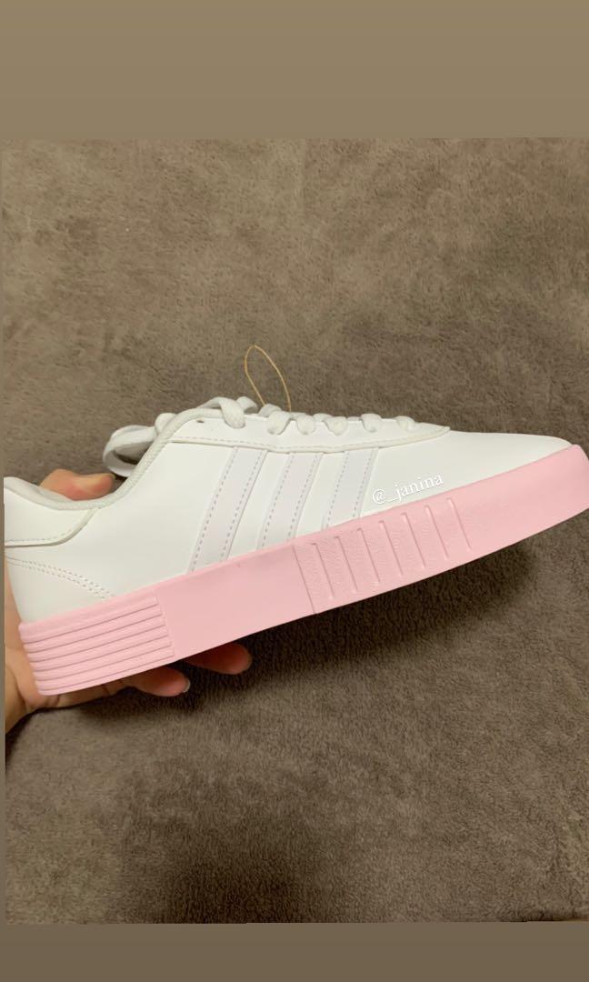 Adidas Court bold color white/pink 