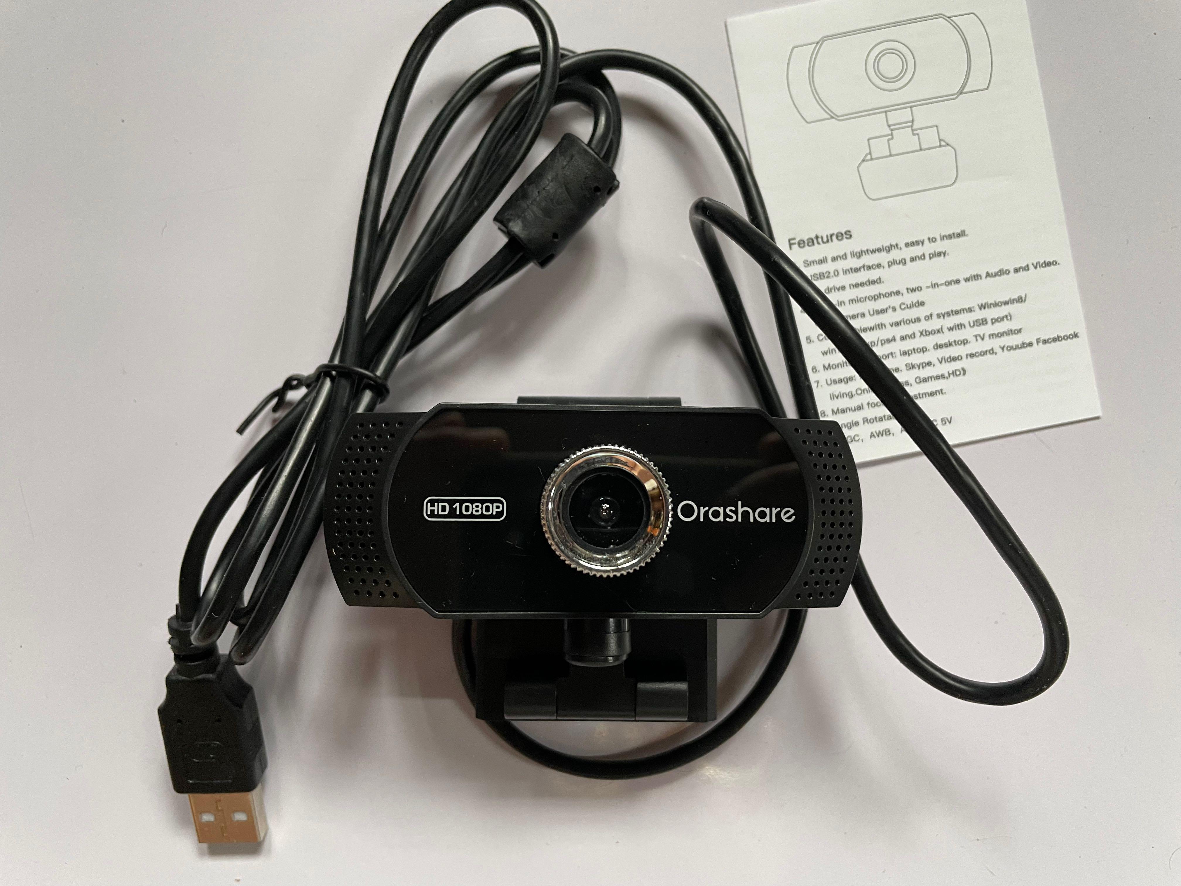 Brand New External HD Camera for Laptop, Computers & Tech, Parts