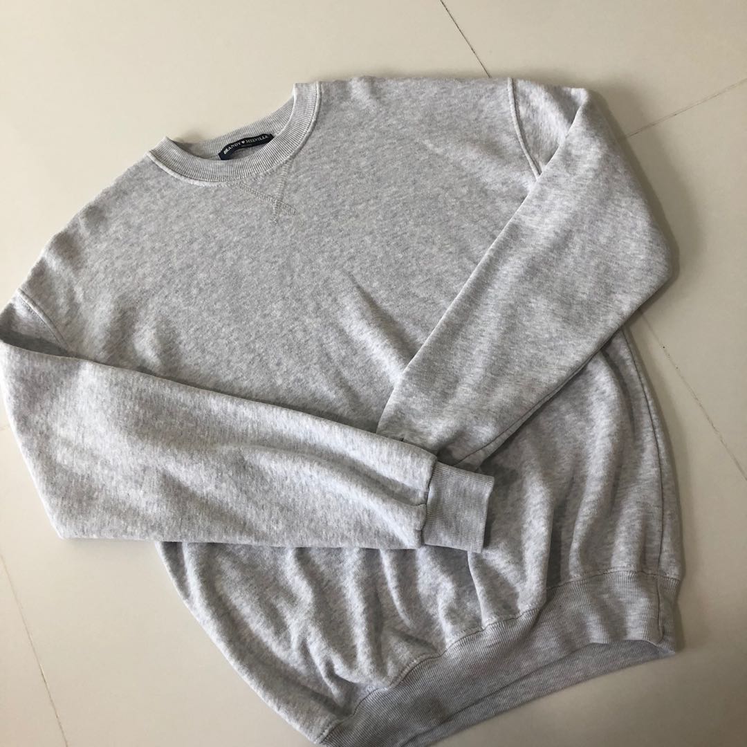 brandy melville gray sweater