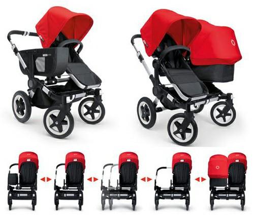 second hand bugaboo donkey duo