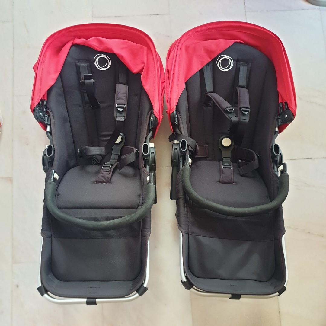 second hand bugaboo donkey duo