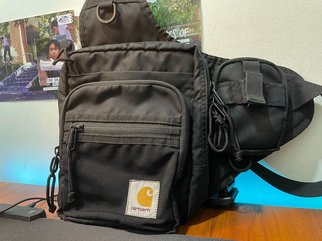 Carhartt Delta Bag Black Tactical Shoulder Bag Water Resistant 