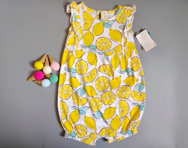 Carter's lemon romper store