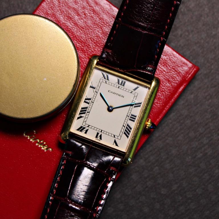 Cartier Tank Jumbo 17002 Luxury Watches on Carousell