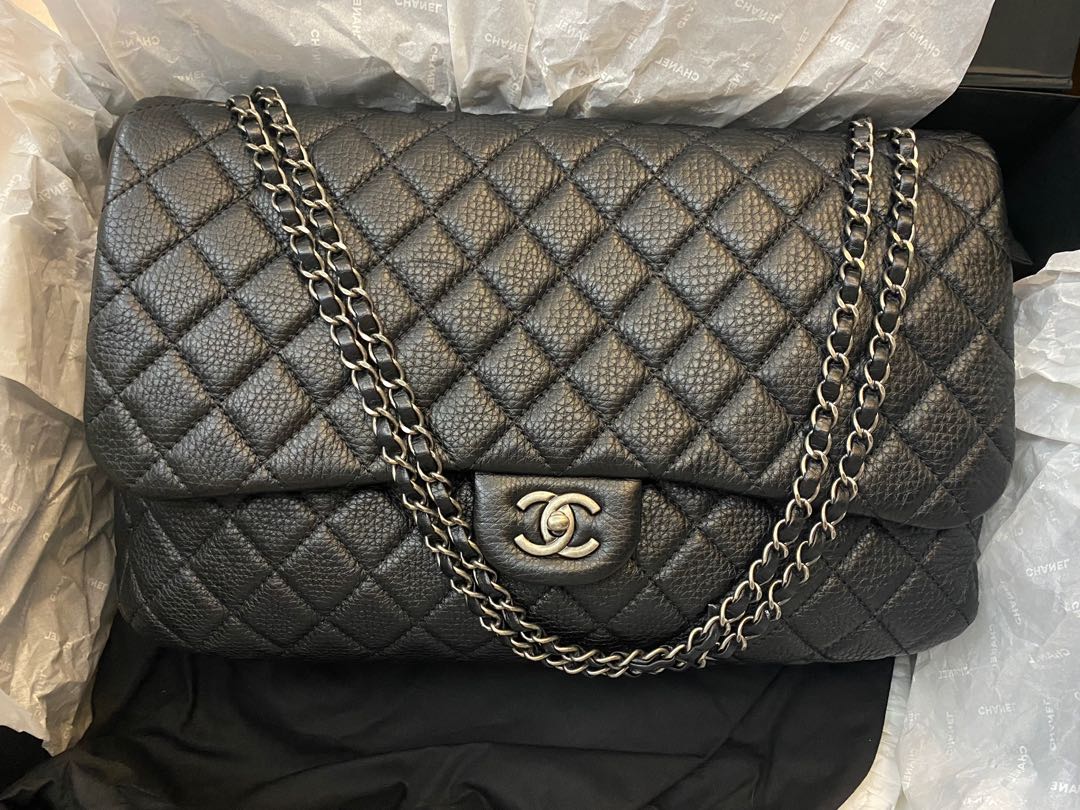 Chanel XL flap, Luxury, Bags & Wallets on Carousell