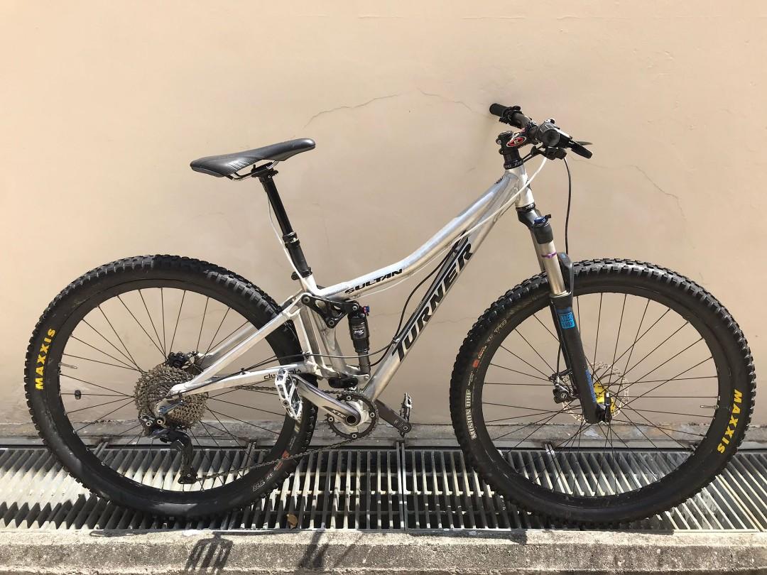 Classic 29 er Turner Sultan full suspension mountain bike size S