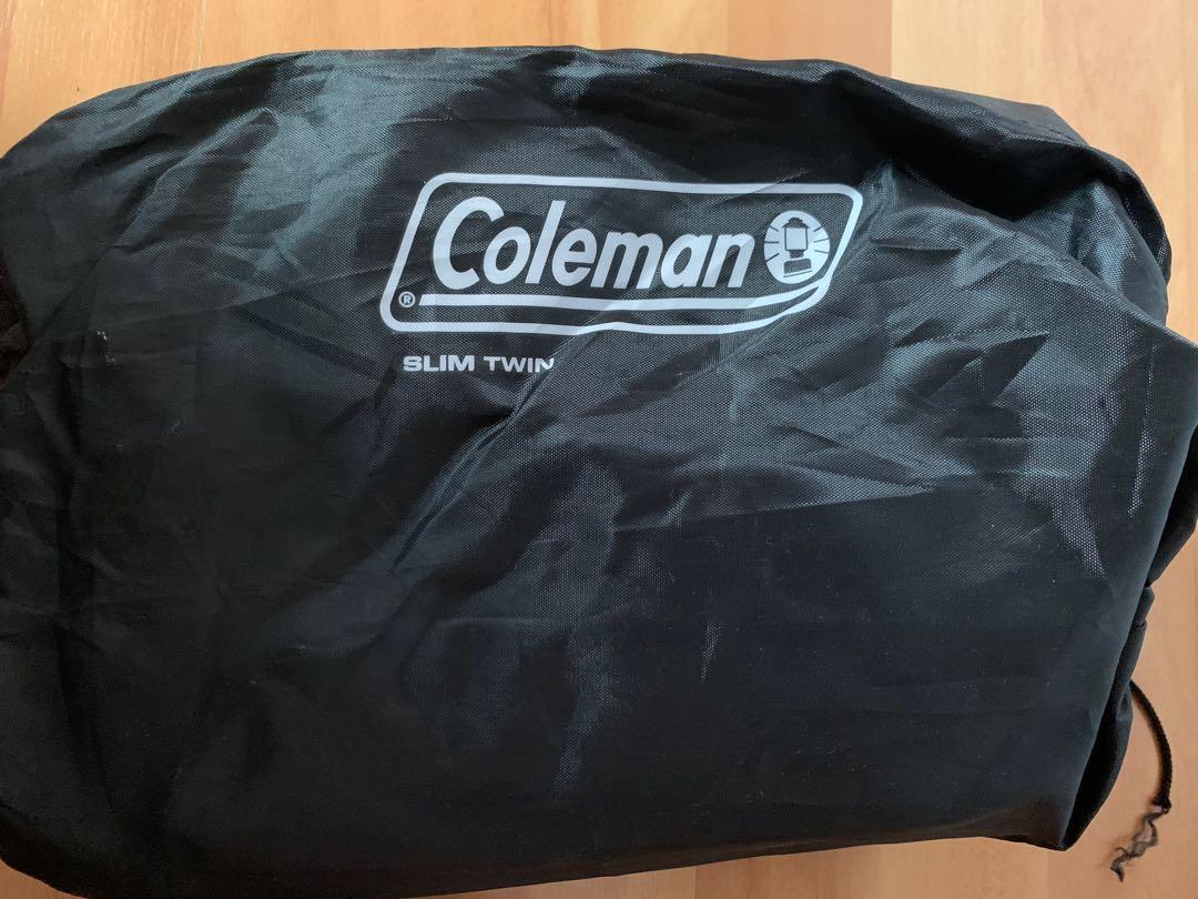 Coleman Airbed Slim Twin Sports Equipment Hiking Camping on Carousell