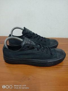 Converse All Black made in Indonesia