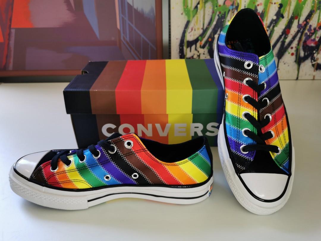 Rainbow shop chuck taylors