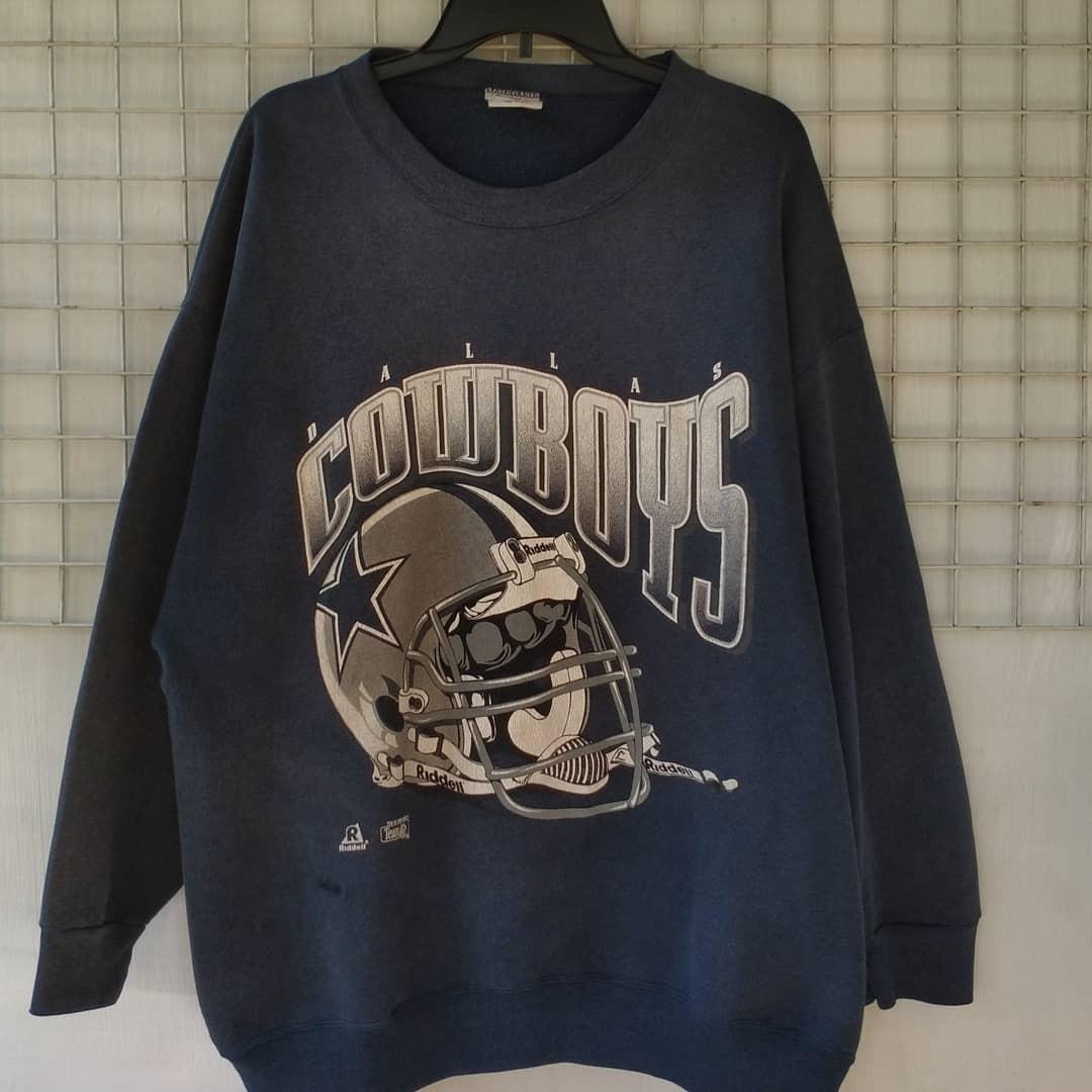 Vintage Embroidered Dallas Cowboys Sweatshirt, 45% OFF