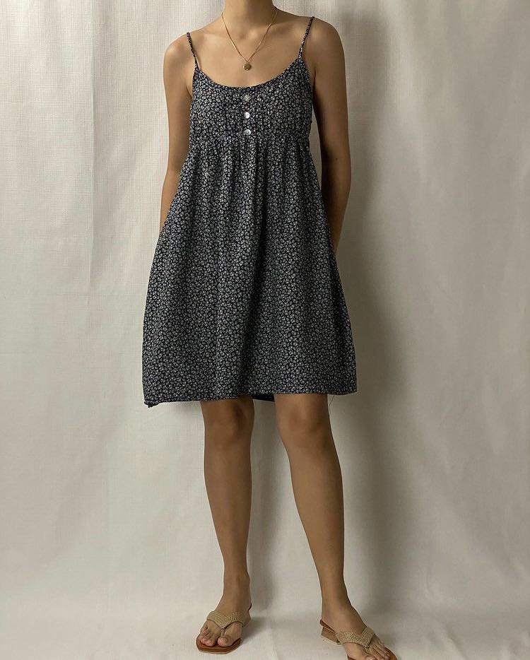 dainty floral dress
