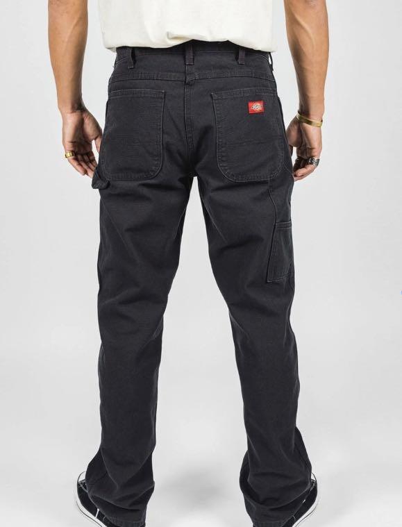 Black dickies carpenter jeans online