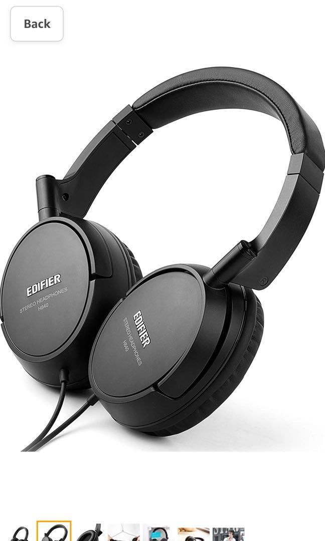 Edifier H840 Audiophile OverTheEar Headphones HiFi OverEar NoiseIsolating Audiophile