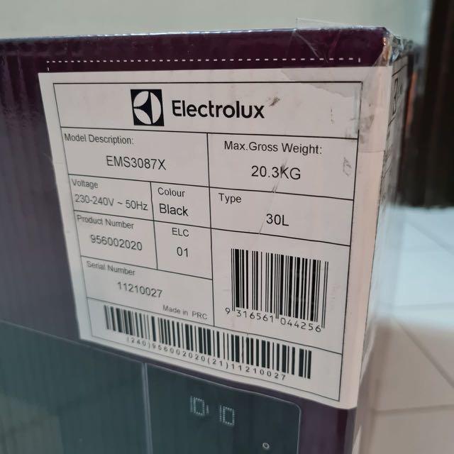 Electrolux impresso microwave oven EMS3087X, TV & Home Appliances