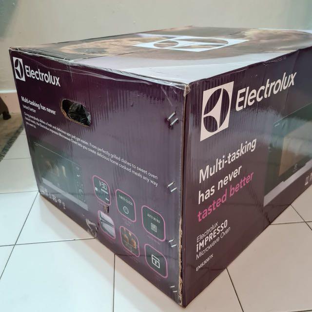 Electrolux impresso microwave oven EMS3087X, TV & Home Appliances