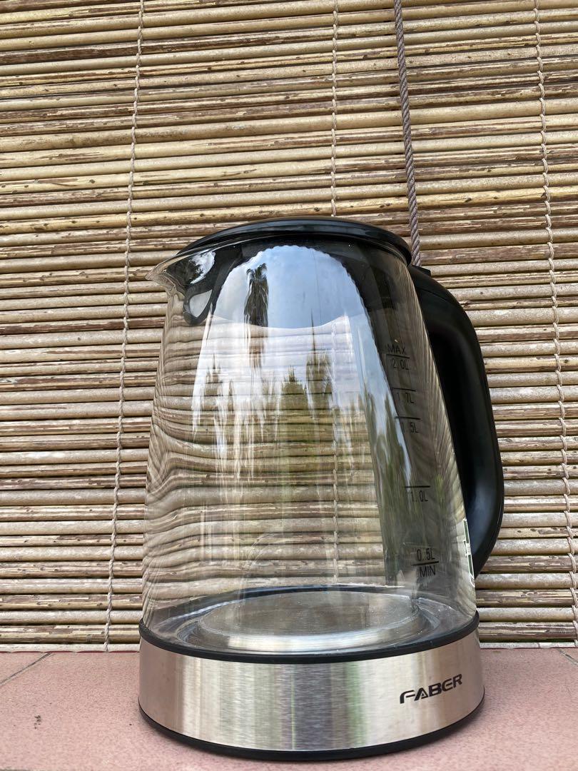 Faber FCK Cristallo 180 Glass Jug Kettle