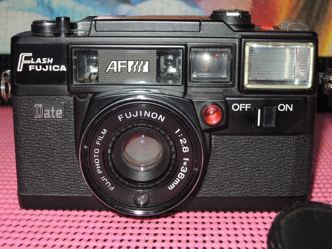 Fujica FLASH Date Film Camera with Fujinon 38mm f2.8 lens Japan
