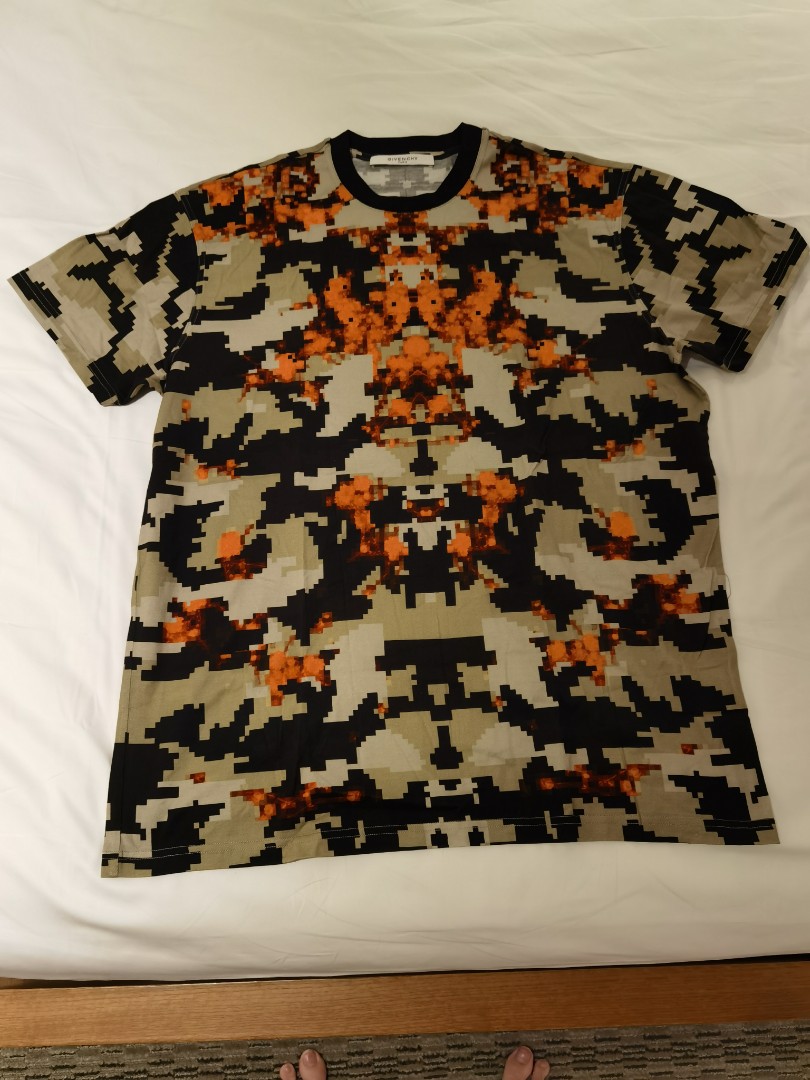 givenchy flame shirt