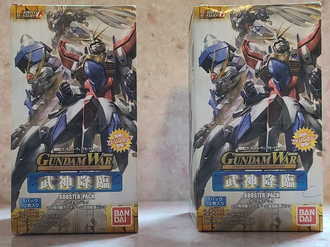 Gundam War Original Box Booster 武神降臨 興趣及遊戲 玩具 遊戲類 Carousell