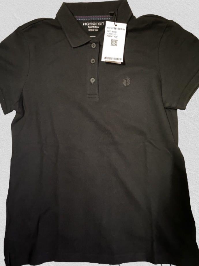 Hangten ladies black polo tee Size S Men s Fashion Tops Sets