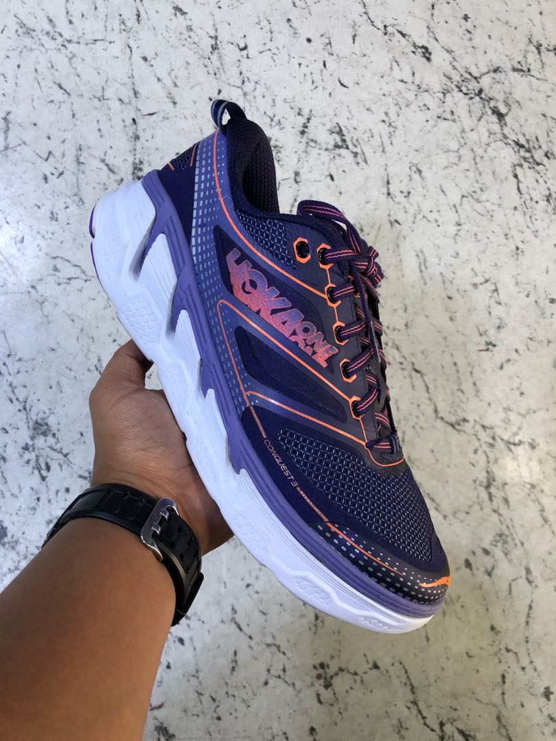Hoka One One Conquest 3 Unisex Road Running Shoes 26.5 cm