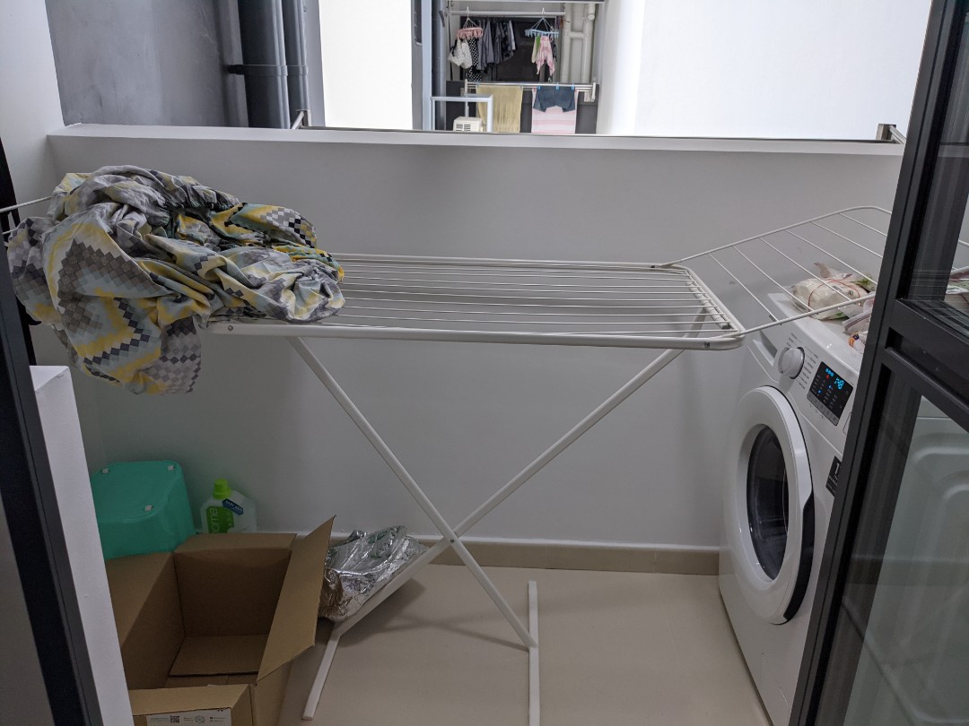 Ikea Mulig Drying Rack Furniture Home Living Home Improvement Organisation Clothes Drying Rack on Carousell