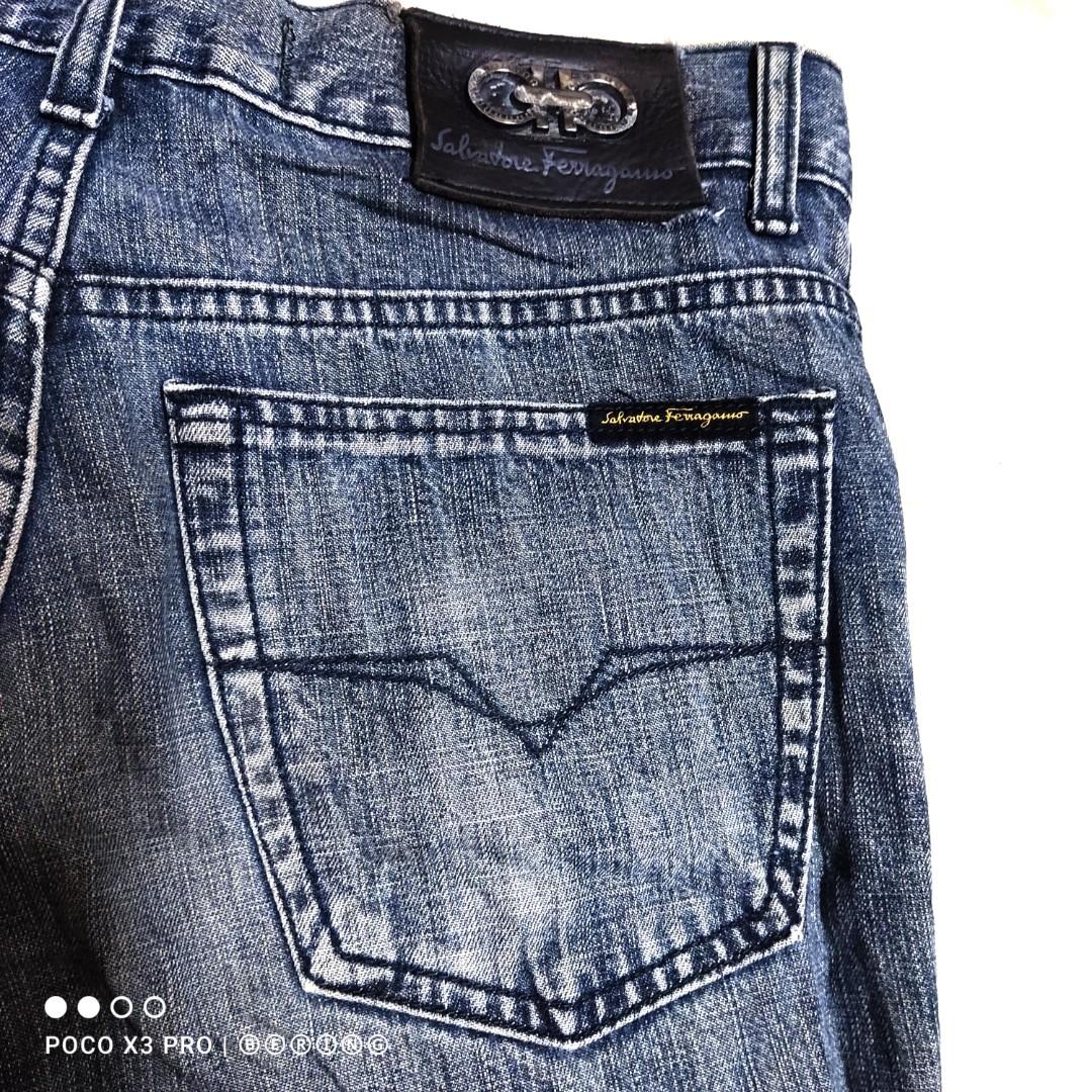 JEANS DENIM SALVATORE FERRAGAMO Men s Fashion Bottoms Jeans on