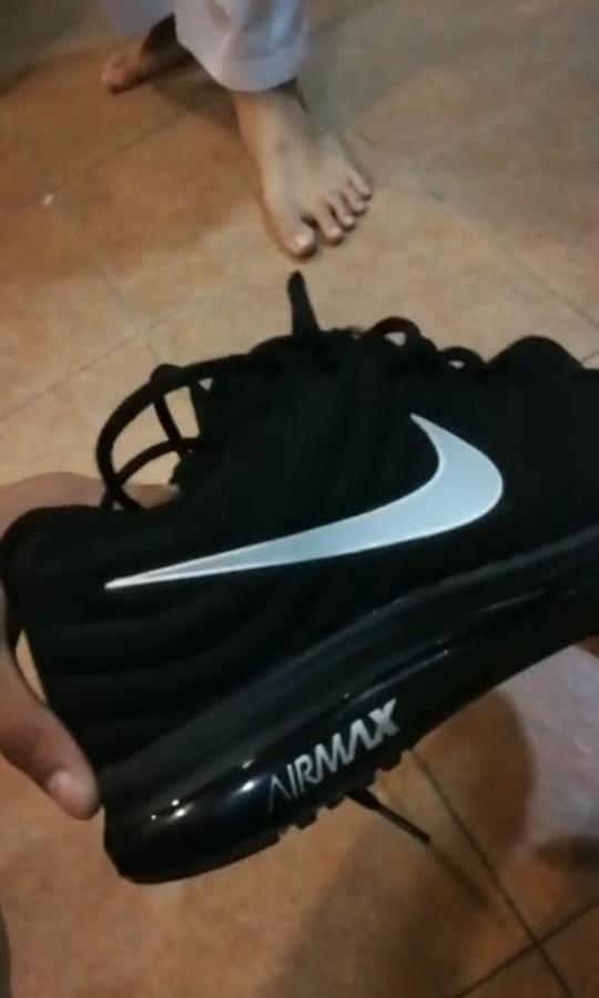 Kasut nike air max hitam online