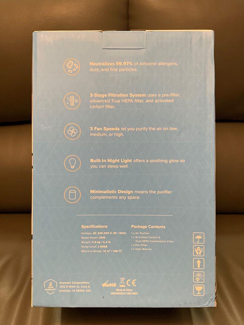 LEVOIT Compact True HEPA Air Purifier, TV & Home Appliances, Air