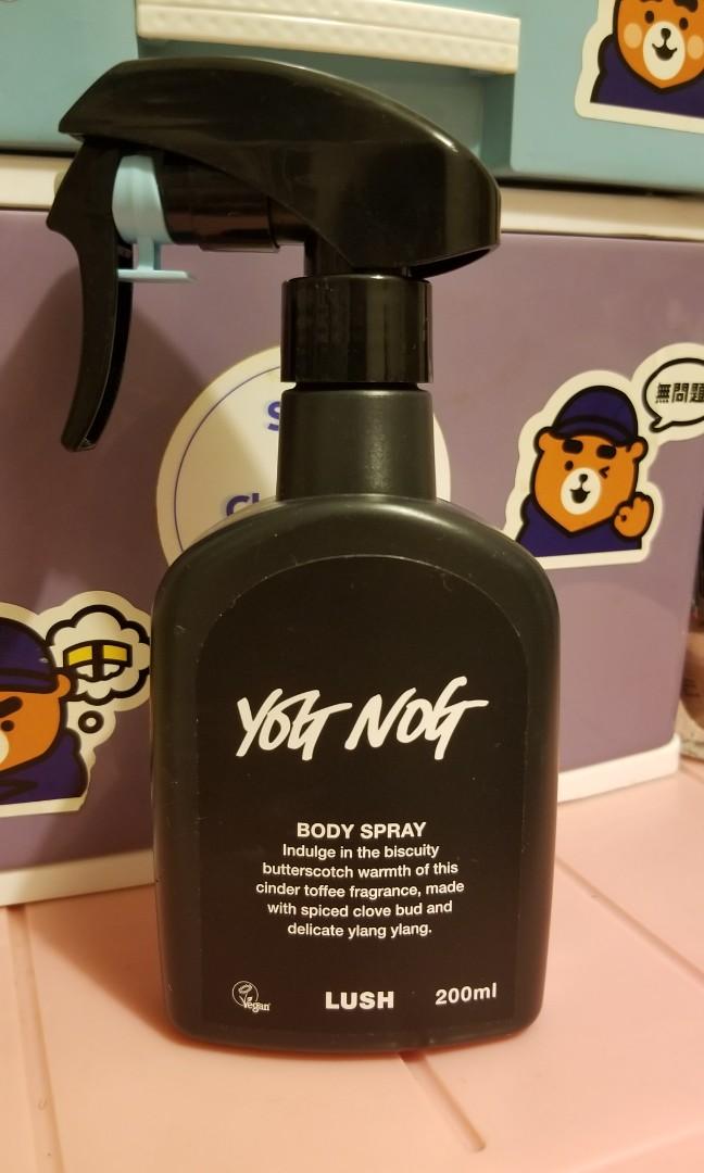 LUSH yog nog body spray