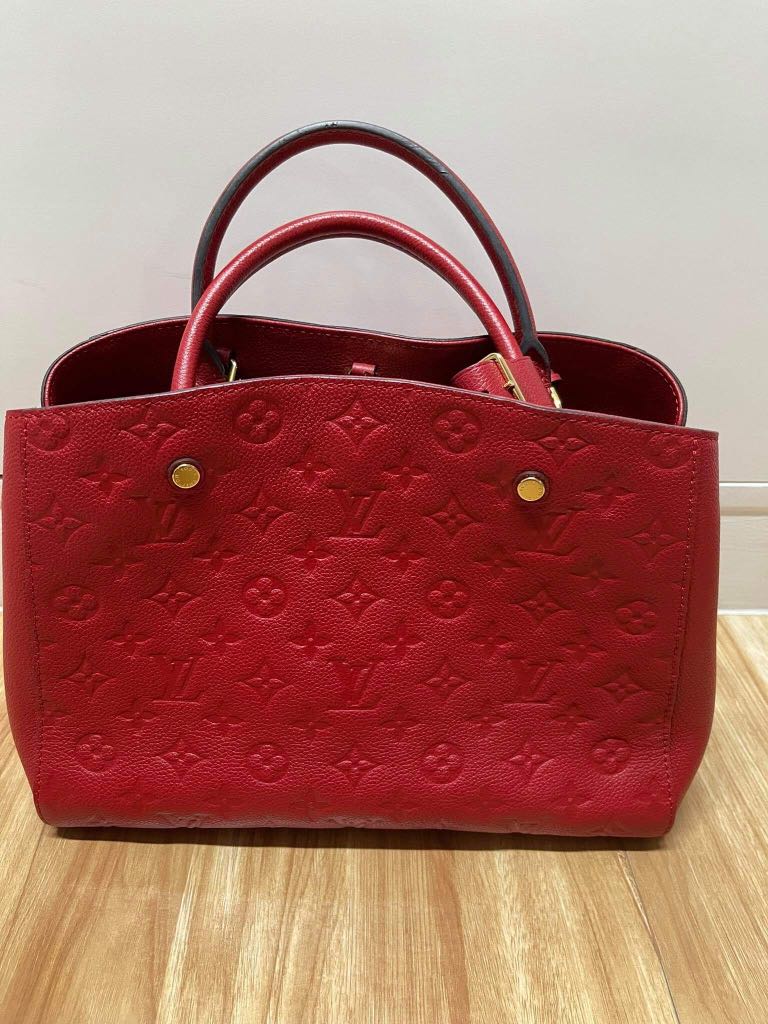 Lv montaigne sales red