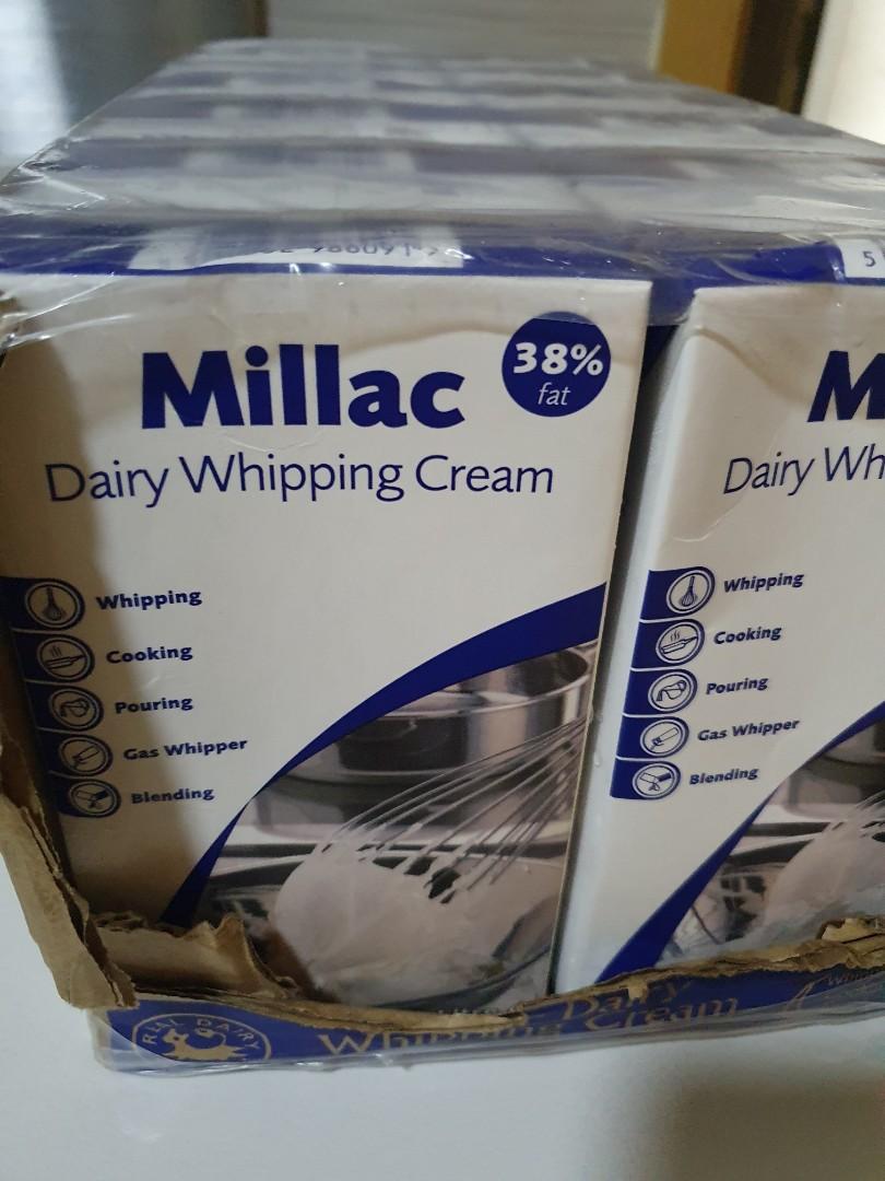 Millac Dairy Whipping Cream, Food & Drinks, Chilled & Frozen Food on