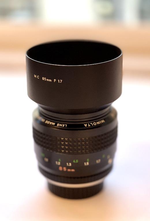 F2310】MINOLTA MD ROKKOR 85mm F1.7 まるく ミノルタ