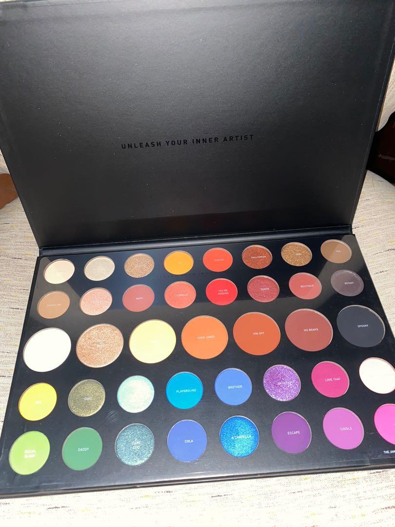 MORPHE Palettes (AUTHENTIC) (Category: Makeup) located in Tuguegarao City. Submitted by tresss (Listing ID 1112055487, Image 2). Description: AUTHENTIC MORPHE PALETTES Can pass as brand new. Swatched only. Most pans are untouched. •Full size James Charles Eyeshadow Palette -Php 1700 •Bretman Rock Highlighter Palette ❌SOLD❌ -Php 1000 •35B Eyeshadow Palette -Php 1350 AUTHENTIC MORPHE PALETTES •Full size James Charles Eyeshadow Palette •Bretman Rock