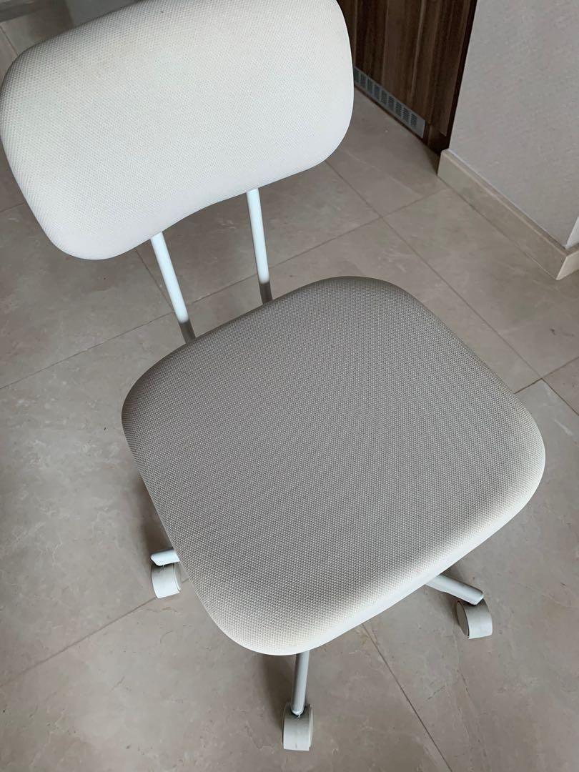 Muji working chair/ grey, Furniture & Home Living, Furniture, Chairs on ...
