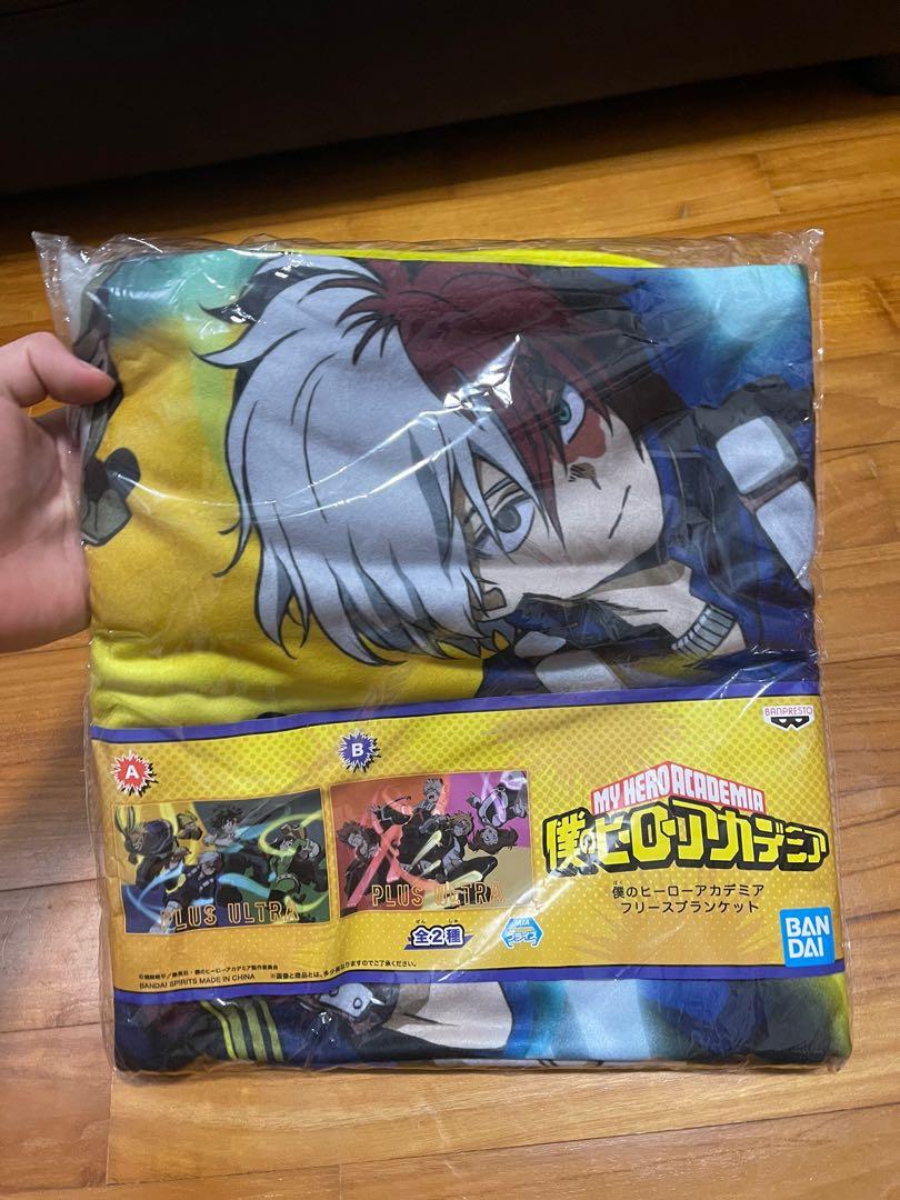 My Hero Academia Fleece Blanket Furniture Home Living Home Decor Other Home Decor on Carousell
