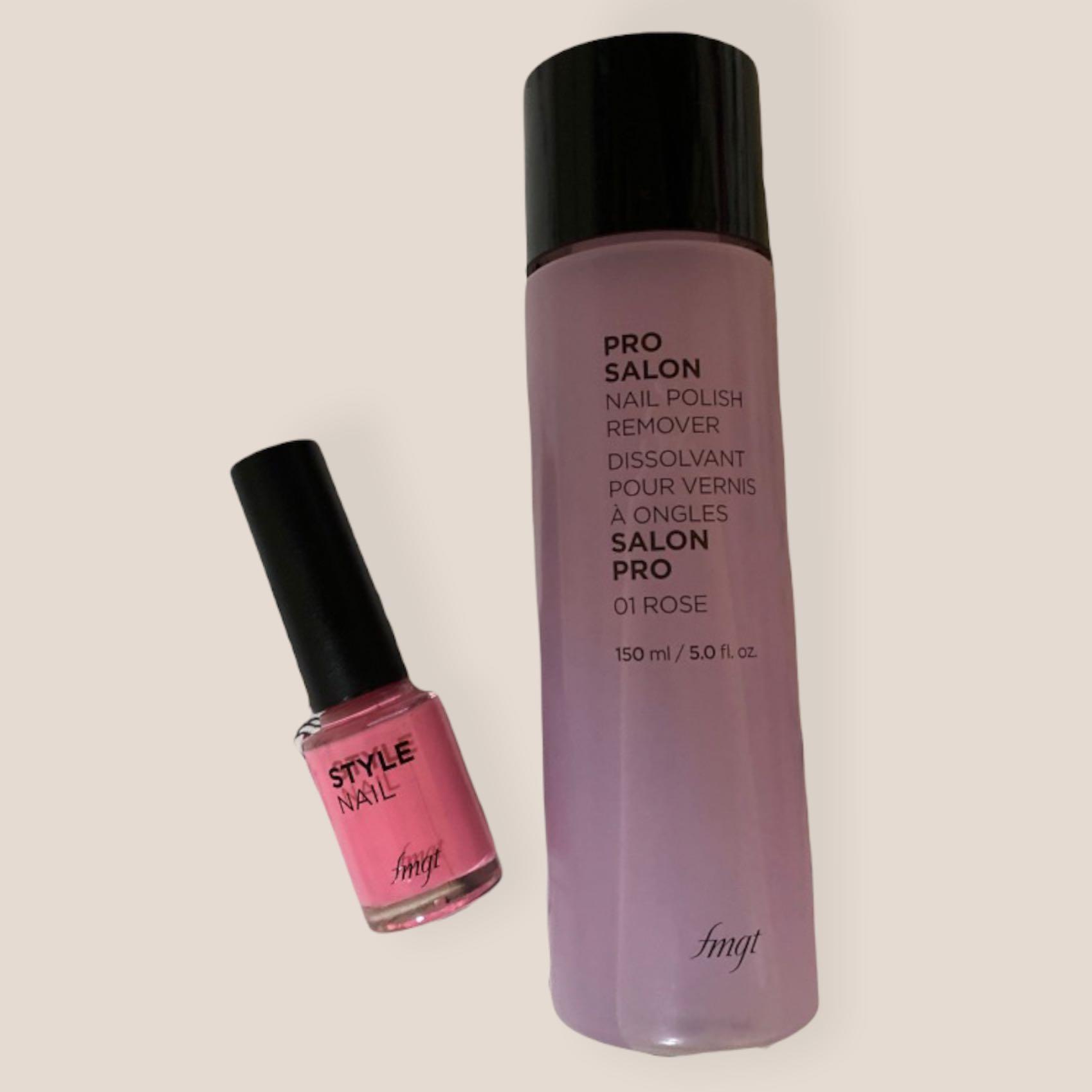 Nail Polish + Remover (The Face Shop - fmgt), Beauty & Personal Care, Hands  & Nails on Carousell