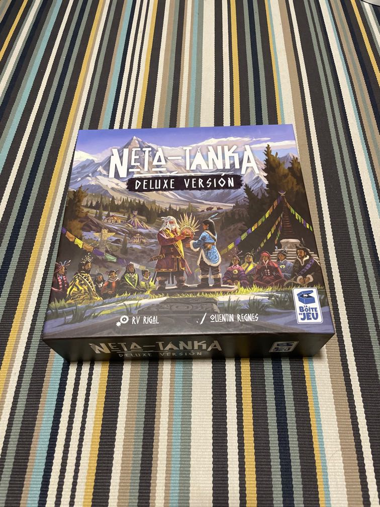 Jeu De Société Neta-Tanka – Édition Deluxe Kickstarter – Règles Françaises – La Boîte à Jeux
