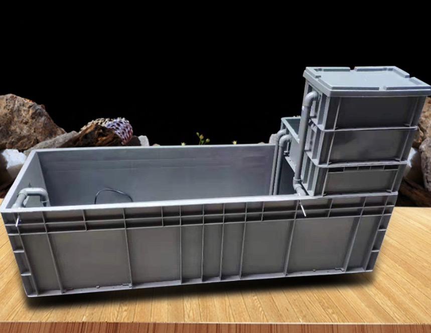 NEW ! pond tub filtration koi goldfish ranchu monster fish aquarium quarantine small large turtles terrapin frogs animals aquatic plants breeding goldfish guppy (Category: Homes & Other Pet Accessories) located in Singapore. Submitted by aquamaniacs (Listing ID 1111937767, Image 2). Description: available dimensions L x W x H 60x40x58cm - $150.00 60x40x67cm (higher capacity filtration compartments) - $202.00 90x40x58cm - $189.00 90x40x69cm (highe