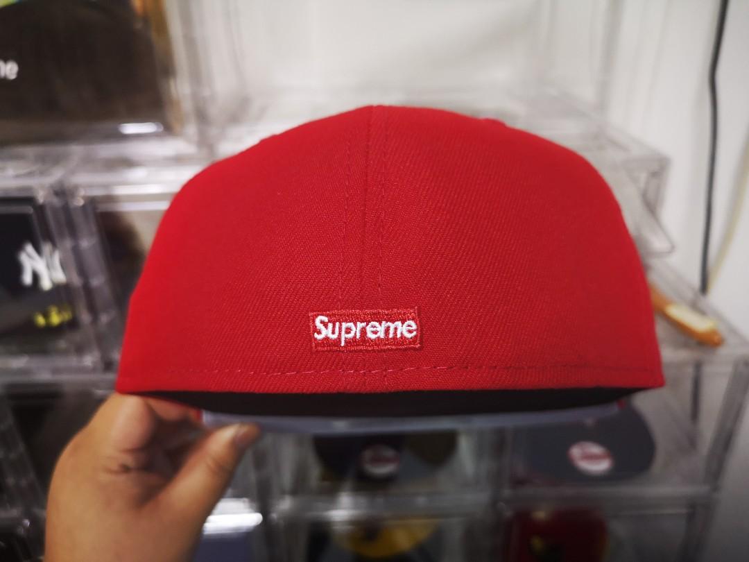 New era x supreme skull (red), 7 1/4, Men's Fashion, Watches  Accessories,  Cap  Hats on Carousell