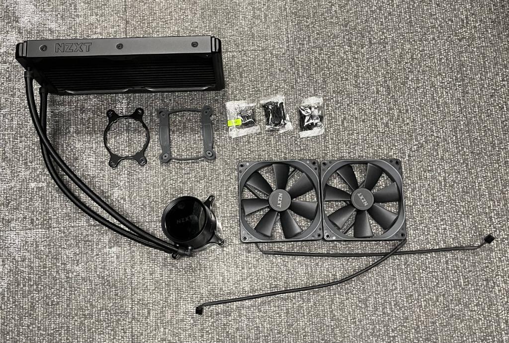 NZXT X63 AIO Water Cooling, Computers & Tech, Parts & Accessories