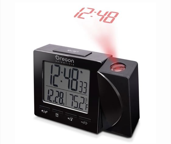 Oregon Scientific RM512P Radio Controlled Projection Alarm Clock (Smart  Living), Furniture & Home Living, Home Decor, Clocks on Carousell