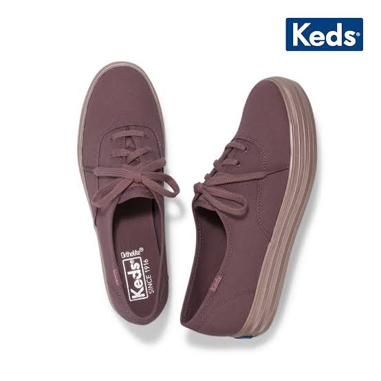 Keds triple outlet shimmer mauve