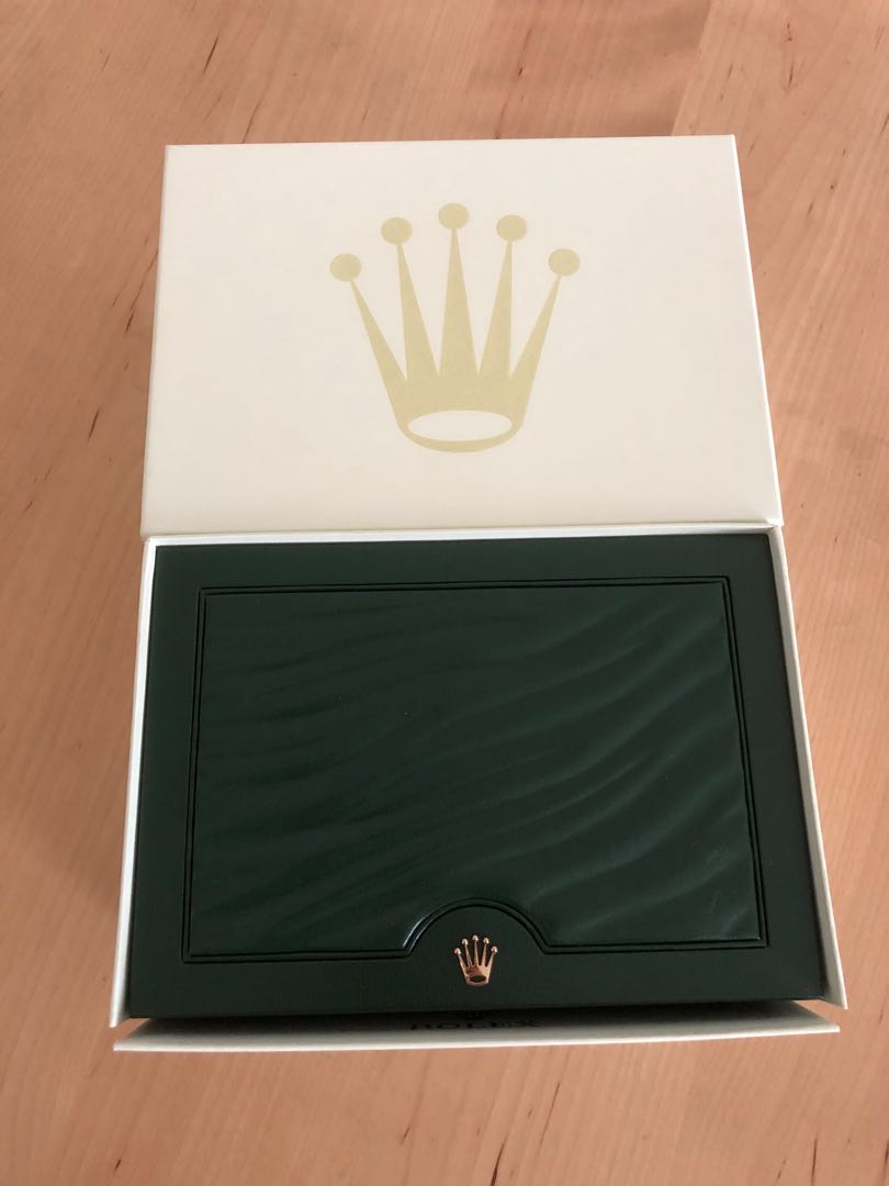 Real rolex box on sale
