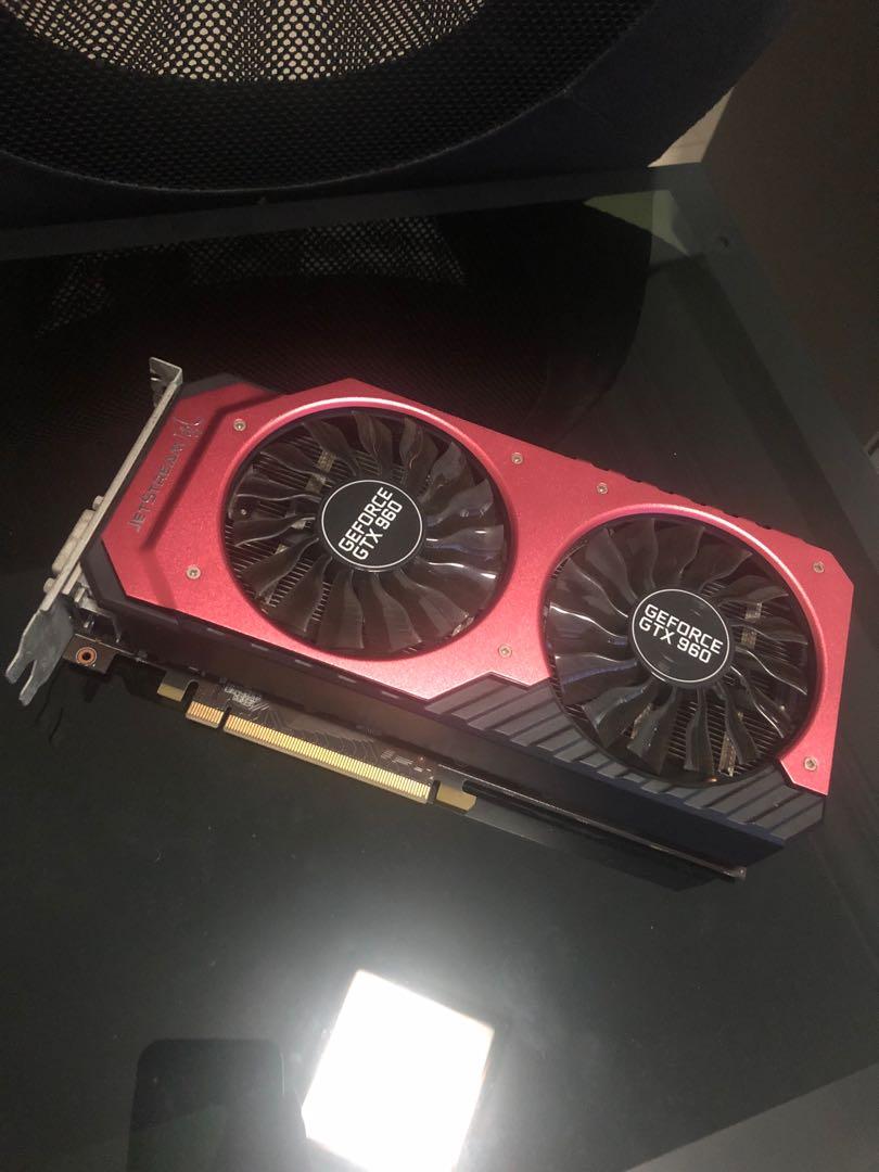 Palit GeForce GTX 960 Jetstream 4gb, Computers & Tech, Parts