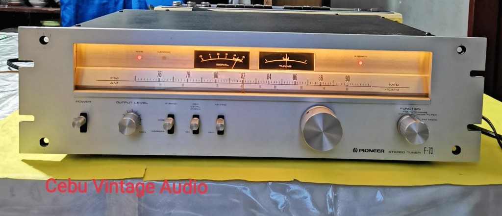 90%OFF!】 Pioneer F-73 AM FM チューナー 動作品 agapeeurope.org